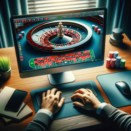 playing live roulette at home on your computer